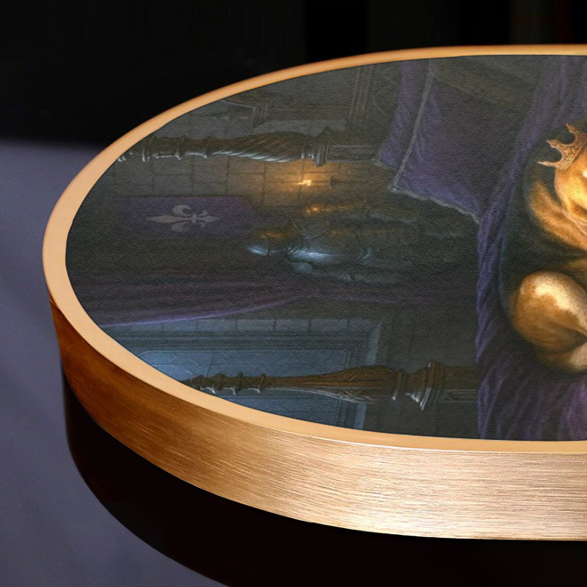 SPF Arched Canvas Prints Wall Art (Beagle1)