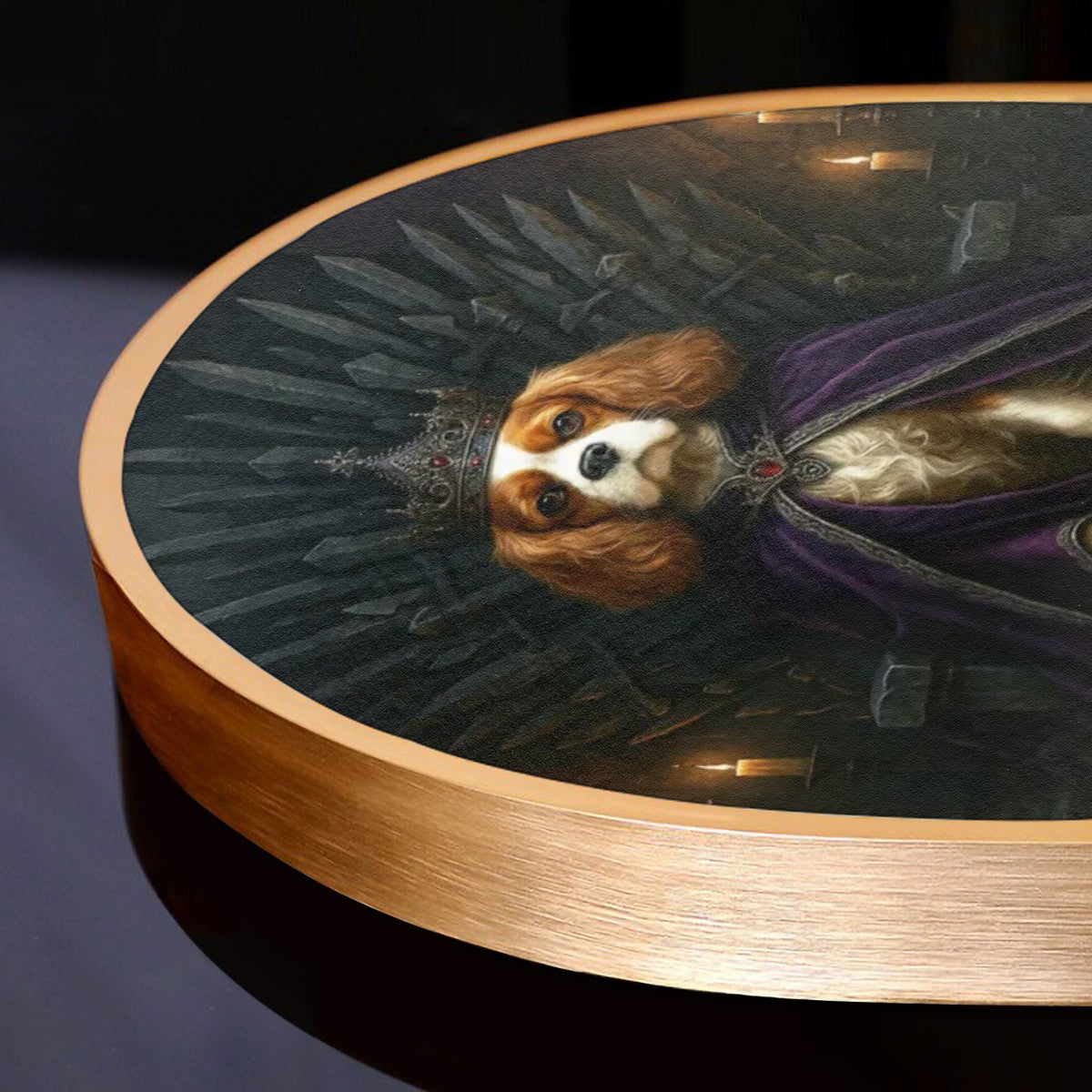 SPF Arched Canvas Prints Wall Art (Cavalier)