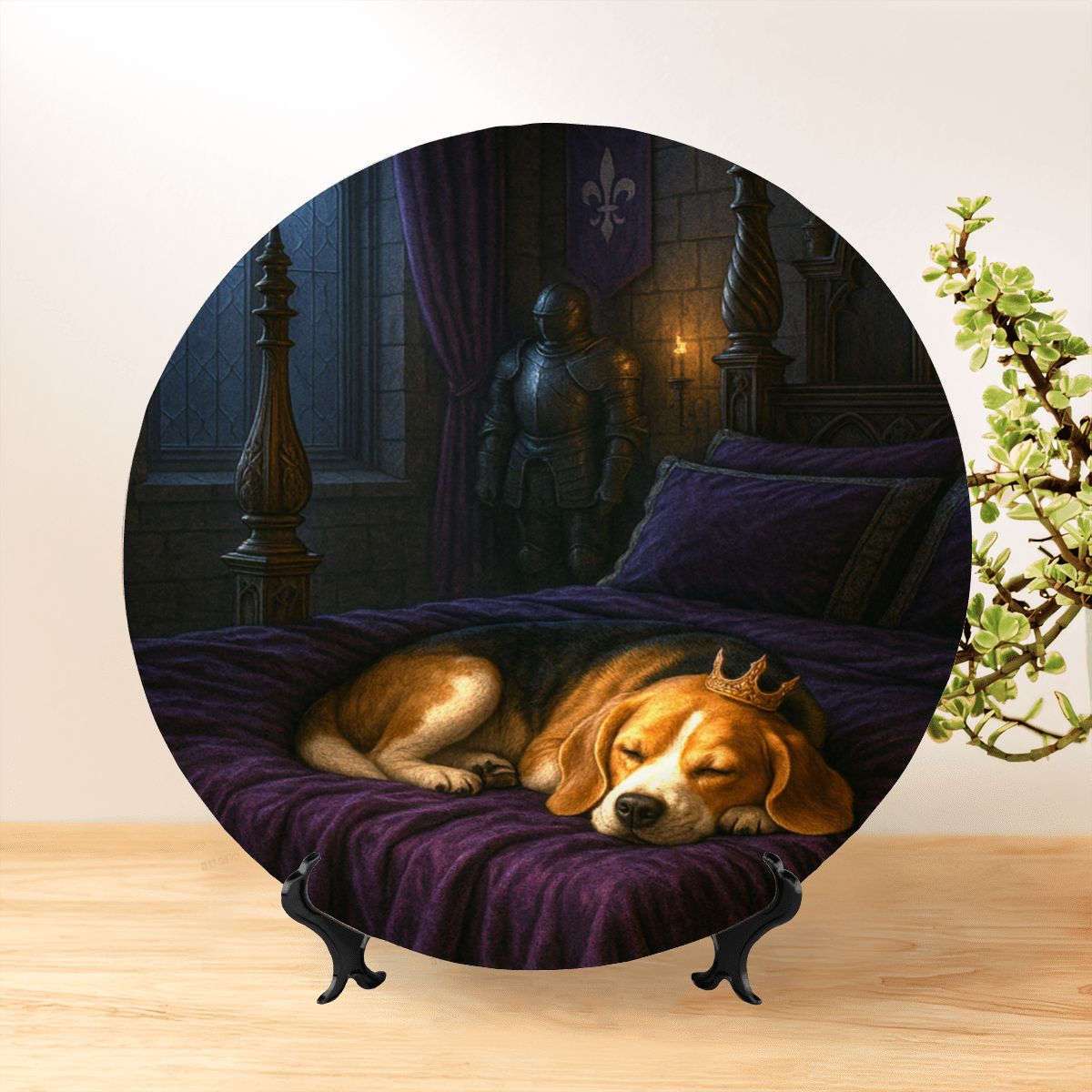 SPF Decorative Plate (Royal Collection) - Beagle 1