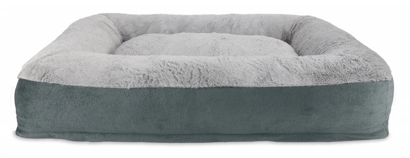 Premium Pet Guardian Gear: Arlee Harper Rectangle Slumber Grey Medium - Sanctum Paws and Fangs