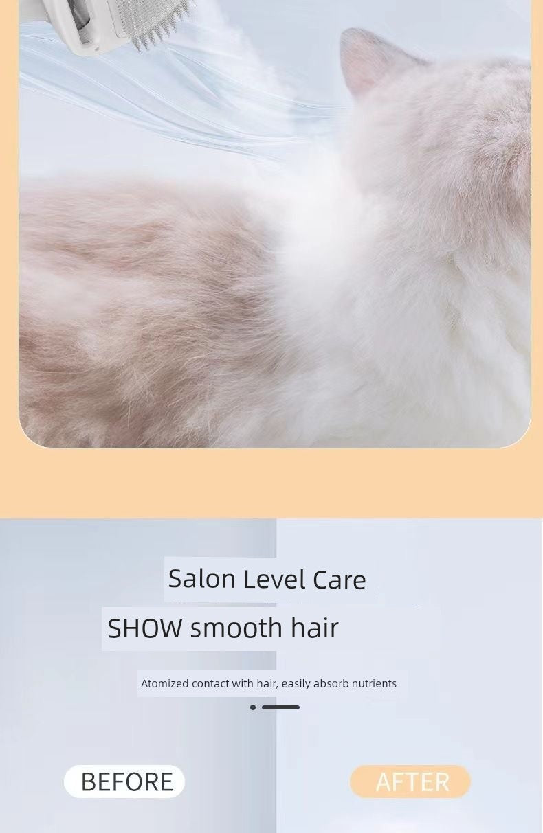Best Selling Electric Pet Spray Comb Cat Napping One Blow Hair Comb Dog Beauty Blowing Combs Pet Supplies