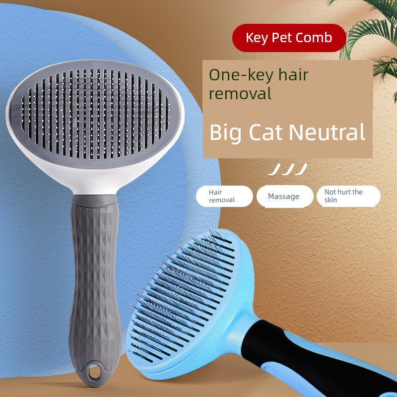 Cat Comb Floating Hair Comb Hair Brush Dog Hair Removal Cat Petting Handy Gadget Cleaning Long Hair Special Pet Cat Supplies