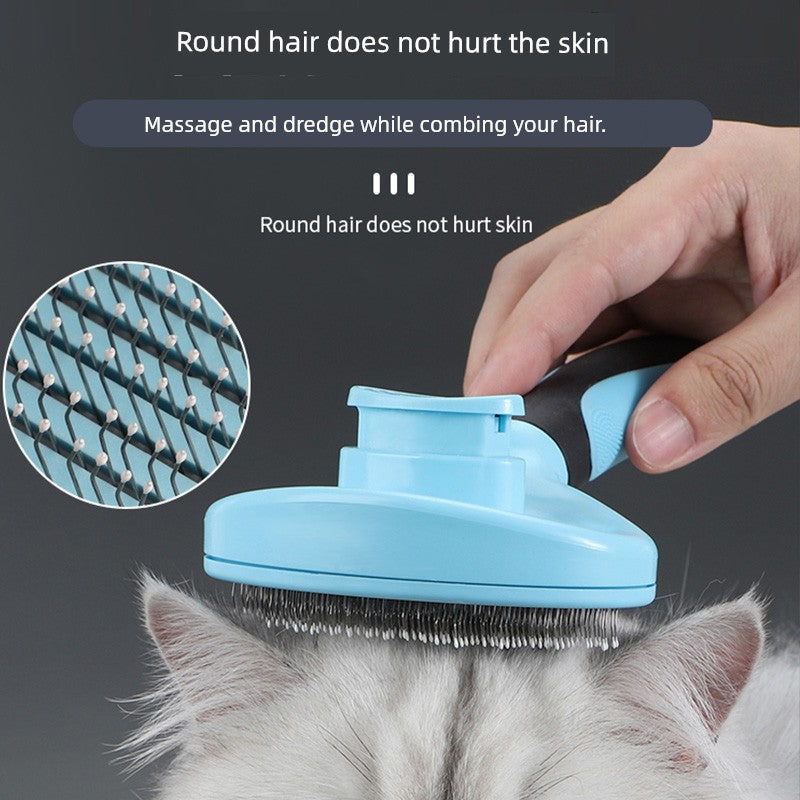 Cat Comb Floating Hair Comb Hair Brush Dog Hair Removal Cat Petting Handy Gadget Cleaning Long Hair Special Pet Cat Supplies