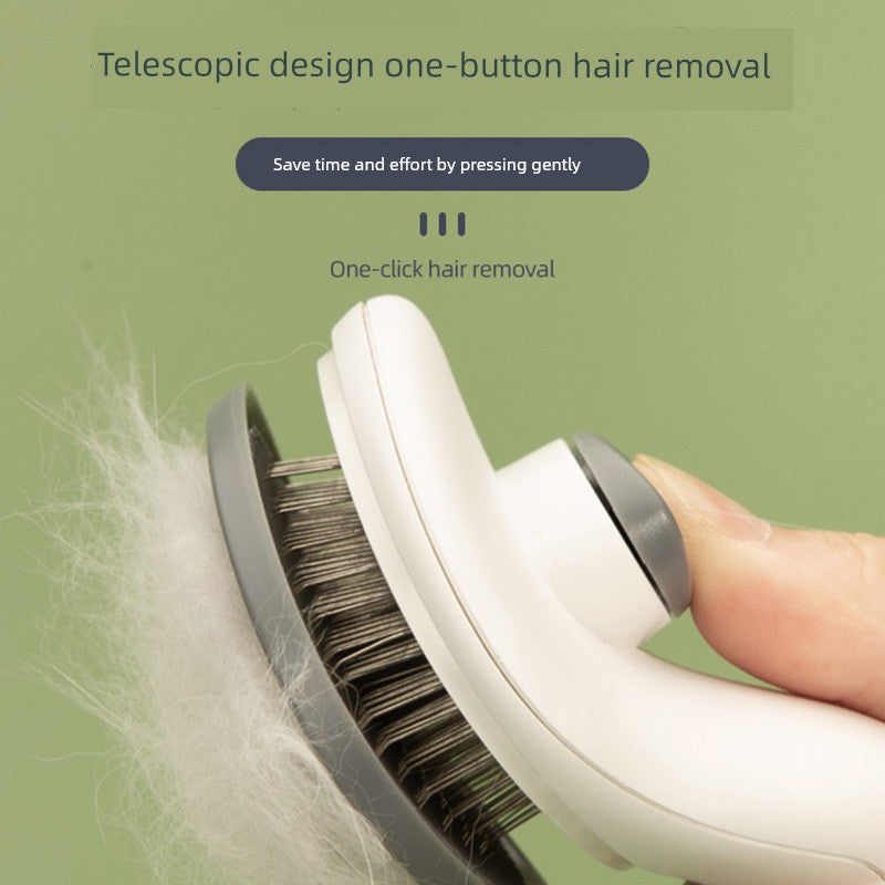 Cat Comb Floating Hair Comb Hair Brush Dog Hair Removal Cat Petting Handy Gadget Cleaning Long Hair Special Pet Cat Supplies