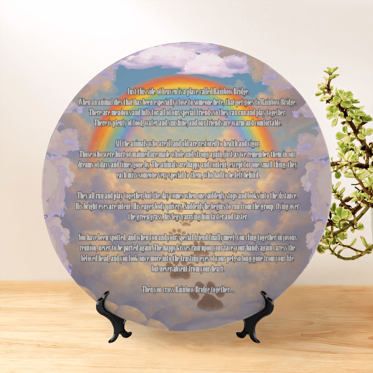 Decorative Plate Poem2