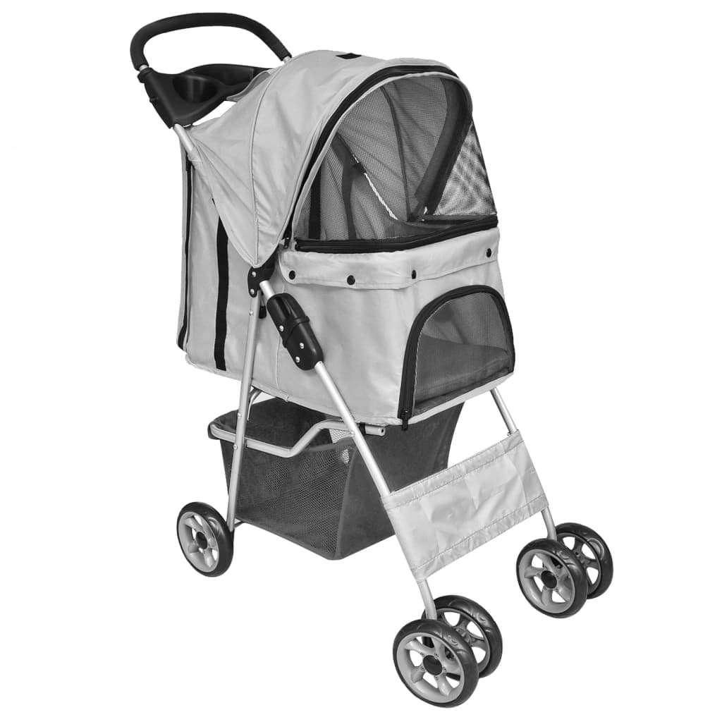 Dog Stroller Dog Buggy Pet Buggy Dog/Cat Foldable Travel Stroller