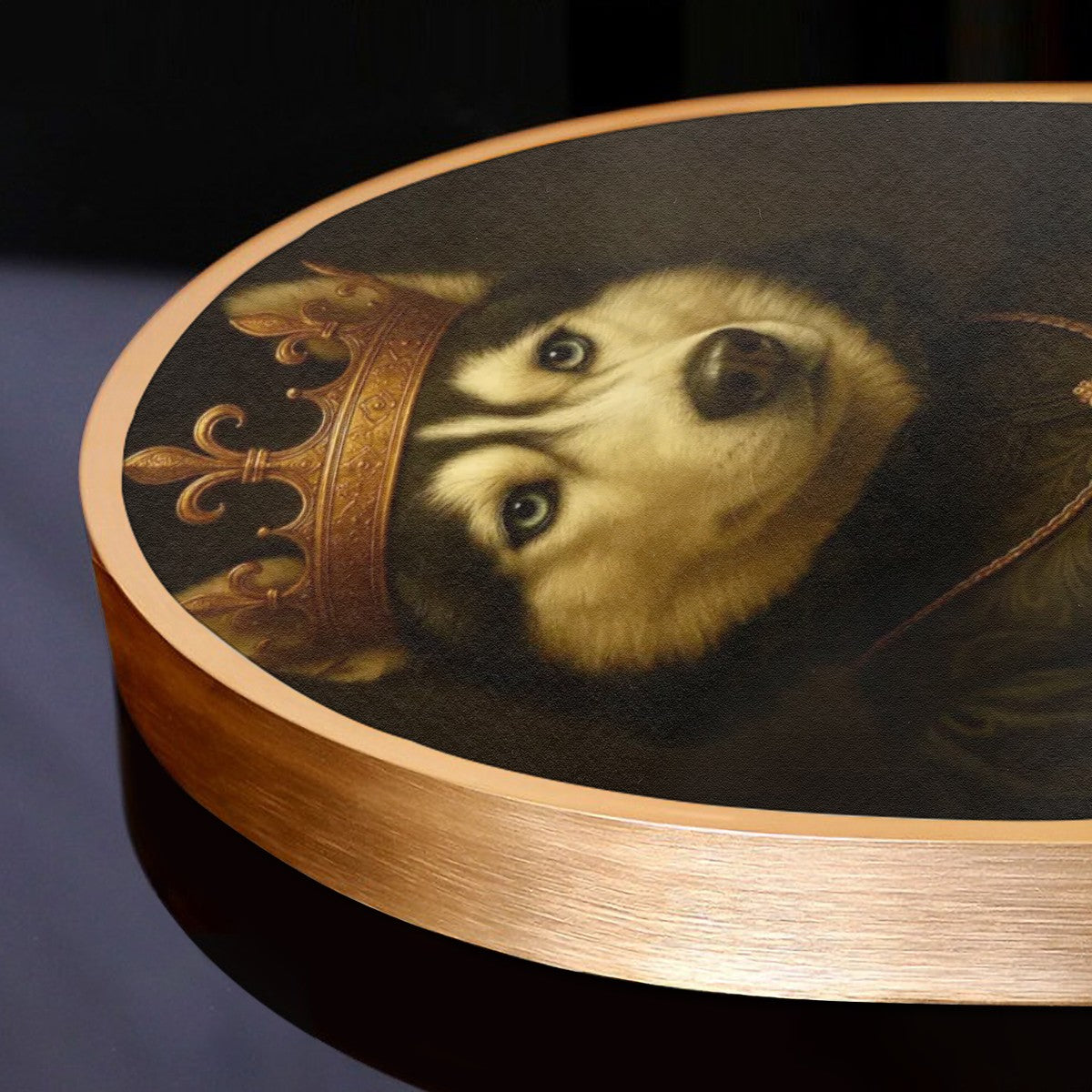 SPF Arched Canvas Prints Wall Art (Husky)