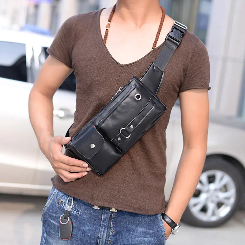 Men's Compact Chest Satchel