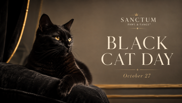 10/27 Black Cat Day: A Black Cat Is Not An Omen