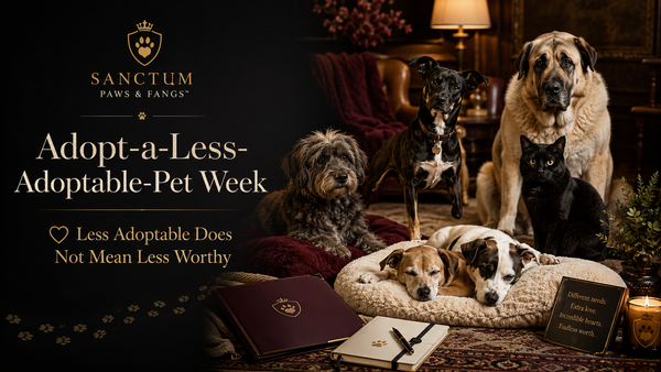 9/14-20 Adopt-a-Less-Adoptable-Pet Week: Less Adoptable Does Not Mean Less Worthy