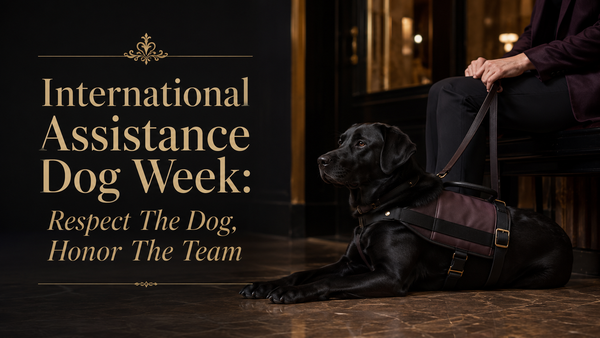08/02-08/08 International Assistance Dog Week: Respect The Dog, Honor The Team