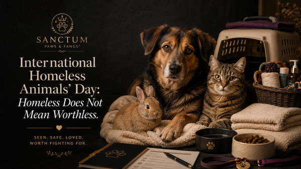 08/15 International Homeless Animals’ Day: Homeless Does Not Mean Worthless