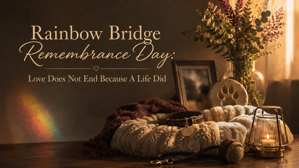 08/28 Rainbow Bridge Remembrance Day: Love Does Not End Because A Life Did