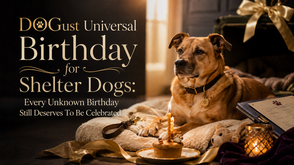 08/01 DOGust Universal Birthday for Shelter Dogs: Every Unknown Birthday Still Deserves To Be Celebrated