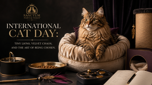 08/08 International Cat Day: Tiny Lions, Velvet Chaos, and The Art Of Being Chosen