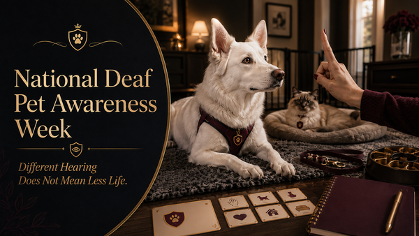 9/20–26 National Deaf Pet Awareness Week: Different Hearing Does Not Mean Less Life