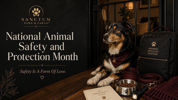 10/01 National Animal Safety and Protection Month: Safety Is A Form Of Love