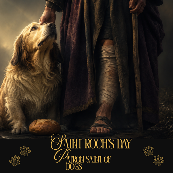 08/16 Saint Roch’s Day: The Patron Saint of Dogs and The Mercy We Owe Them