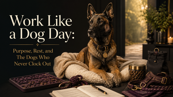 08/05 Work Like a Dog Day: Purpose, Rest, and The Dogs Who Never Clock Out