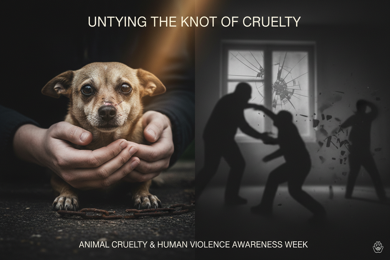 4/21-4/27  Animal Cruelty/Human Violence Awareness Week: This Is Not Abstract