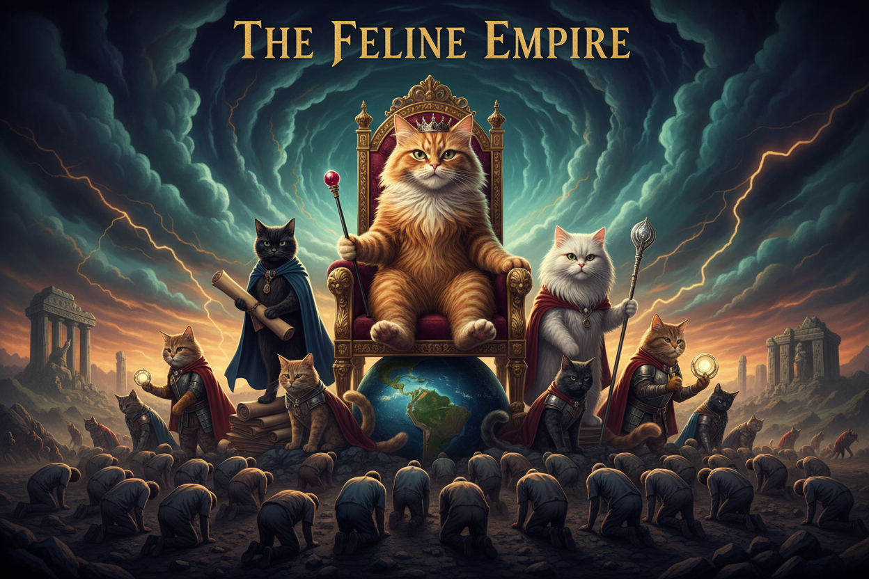 6/24 Cat World Domination Day: Humanity Never Stood A Chance