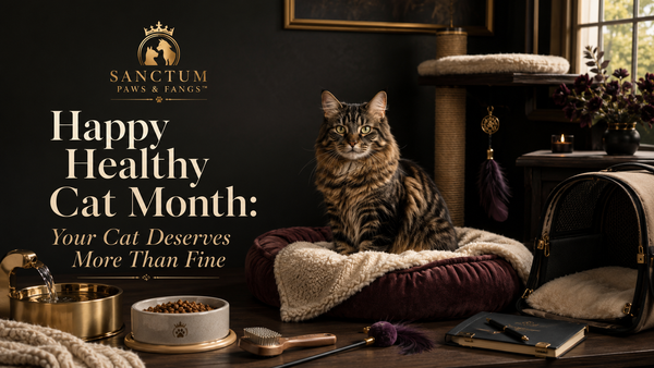 9/01 Happy Healthy Cat Month: Your Cat Deserves More Than “Fine”