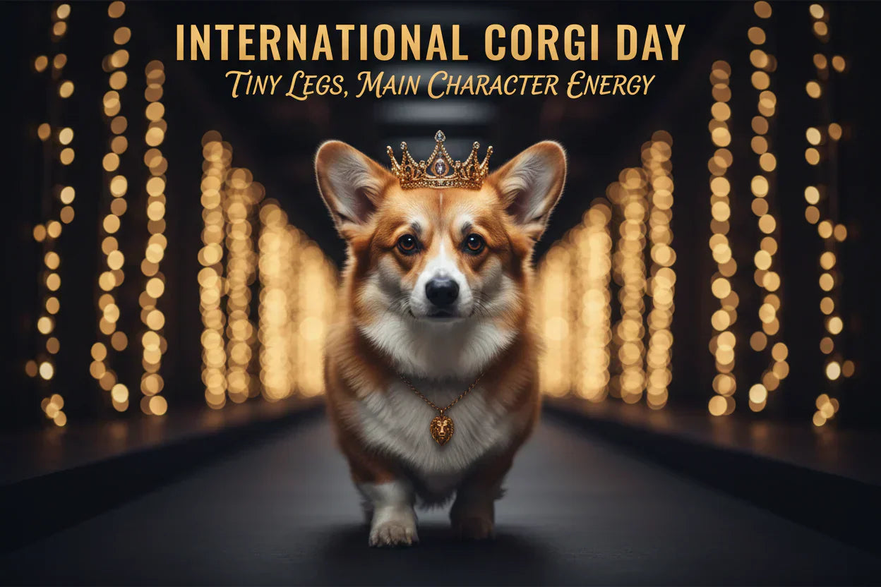 6/4 International Corgi Day: Tiny Legs, Main Character Energy