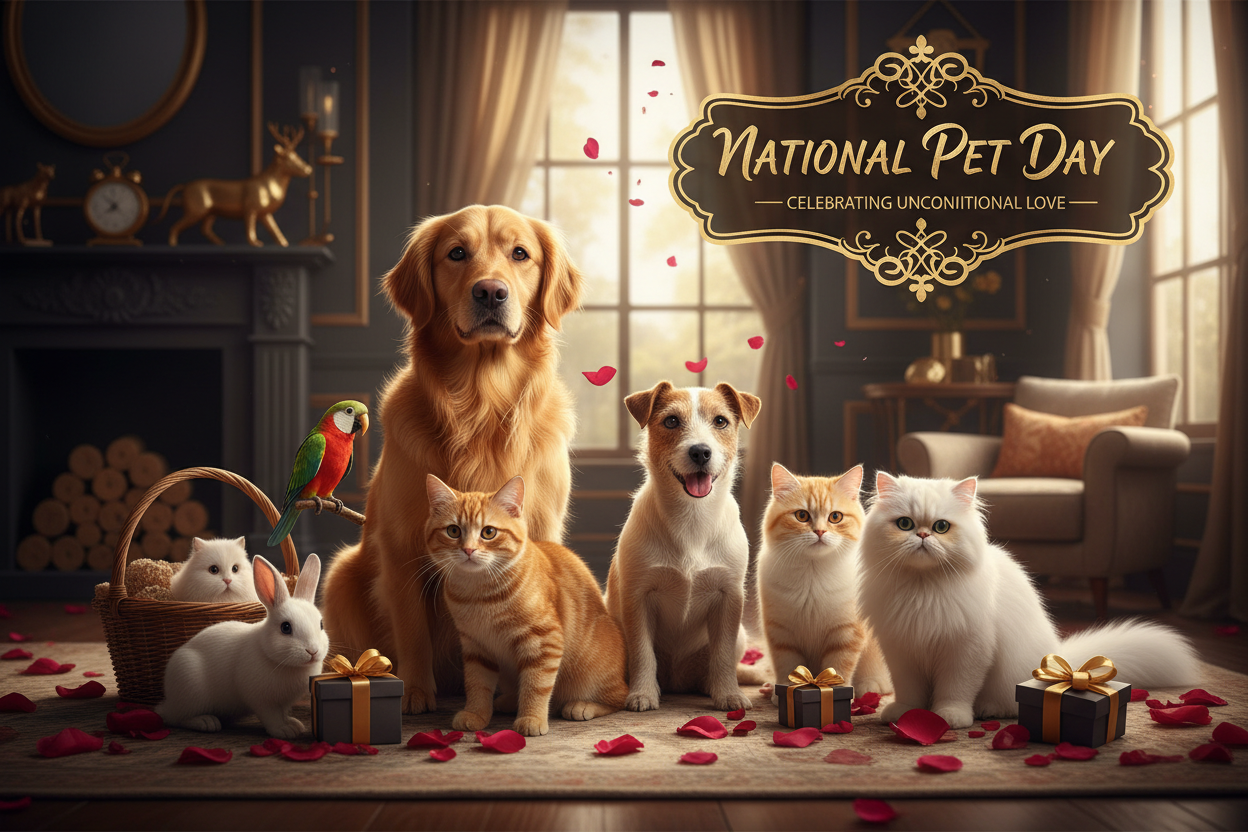 4/11 National Pet Day: Celebrate the Animals Who Hold Our Hearts
