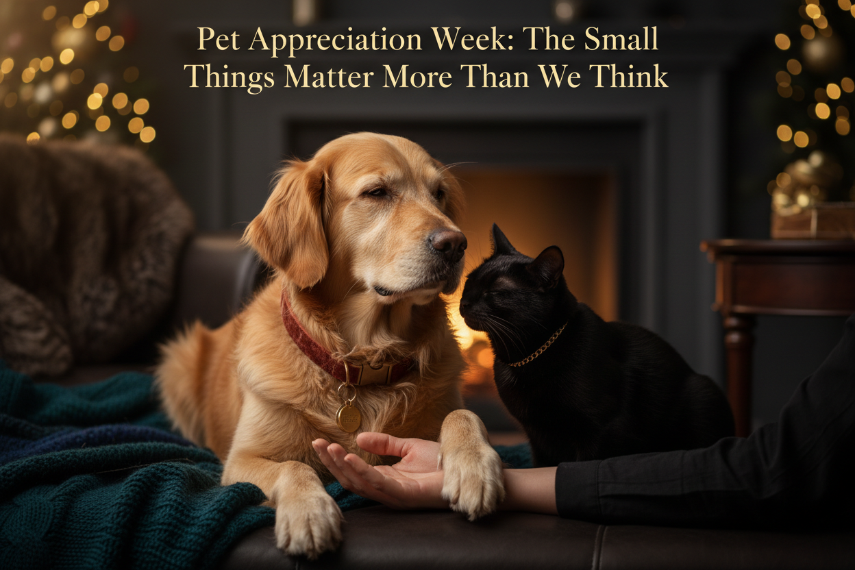 6/7-6/13 Pet Appreciation Week: The Small Things Matter More Than We Think