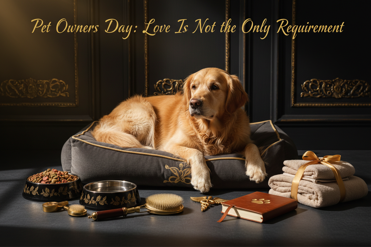 4/26 Pet Owners Day: Love Is Not the Only Requirement
