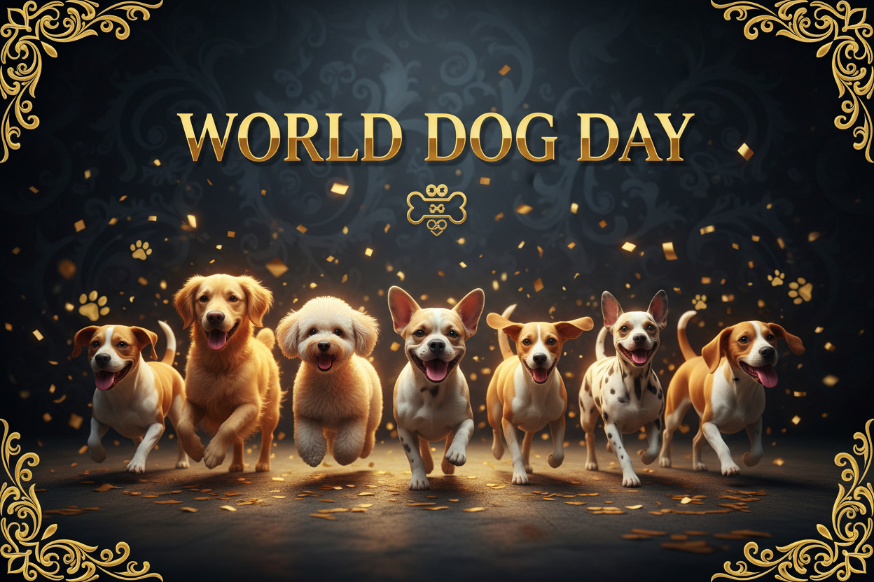 5/16 World Dog Day: The Unofficial Holiday They Think Is Every Day