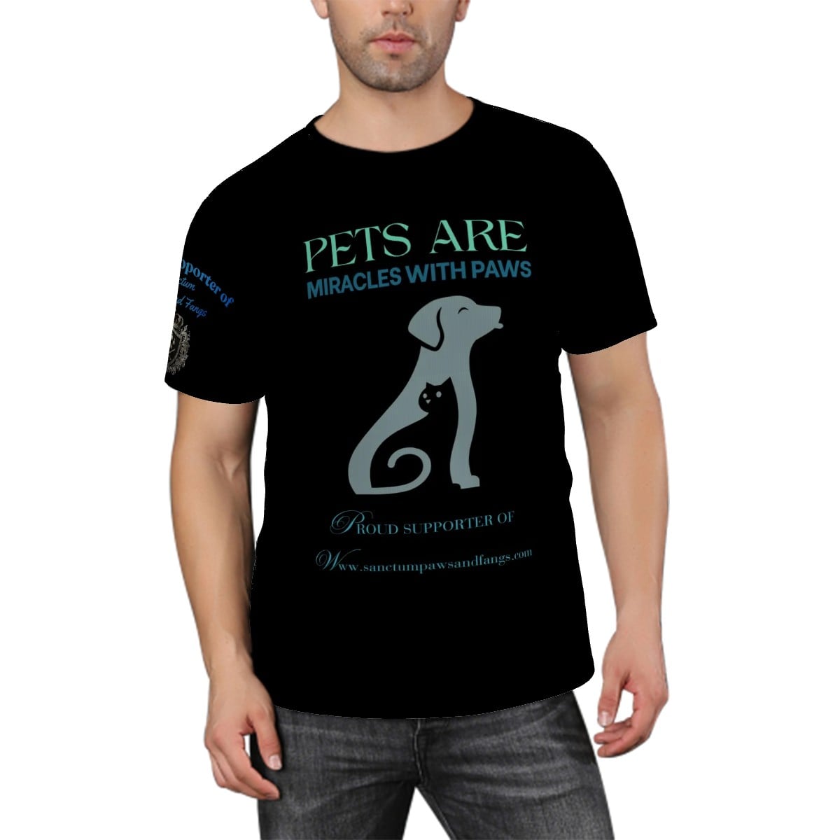 Dog Love2 (Black Tees)