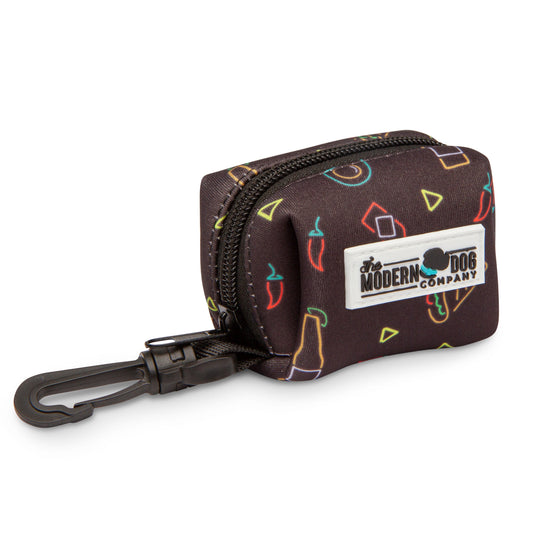 Premium Pet Guardian Gear: The Modern Dog Company - Retro Taco Tuesday Poop Bag Holder - Sanctum Paws and Fangs
