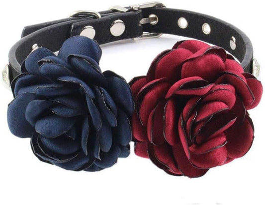 Sparkle in Style! 🌸✨ Check out our Bling Rhinestone Flower Collars for your adorable pups and kitties! Perfect for small dogs and sassy cats! 💖🐾 #PetFashion #BlingCollar