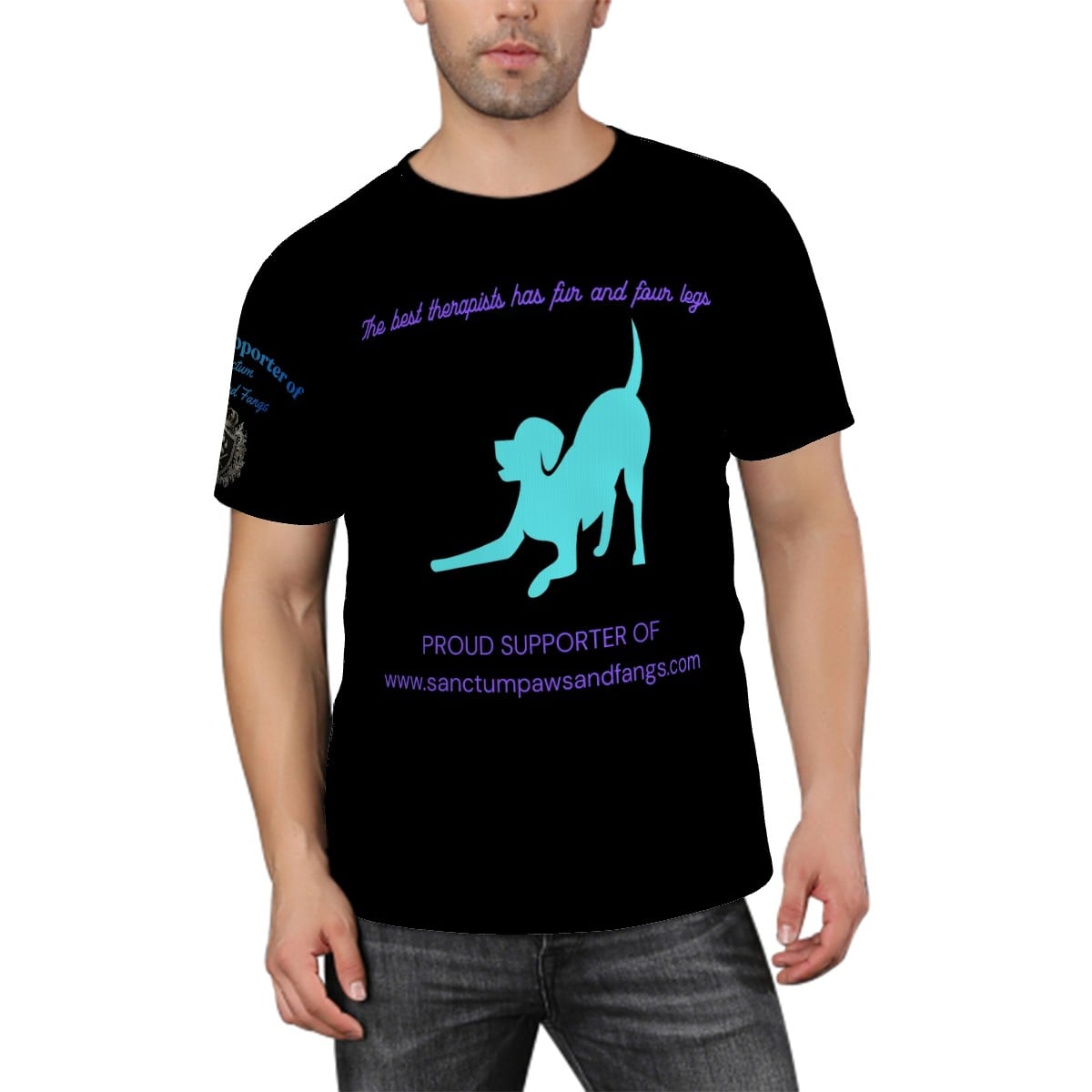 Dog Love2 (Black Tees)