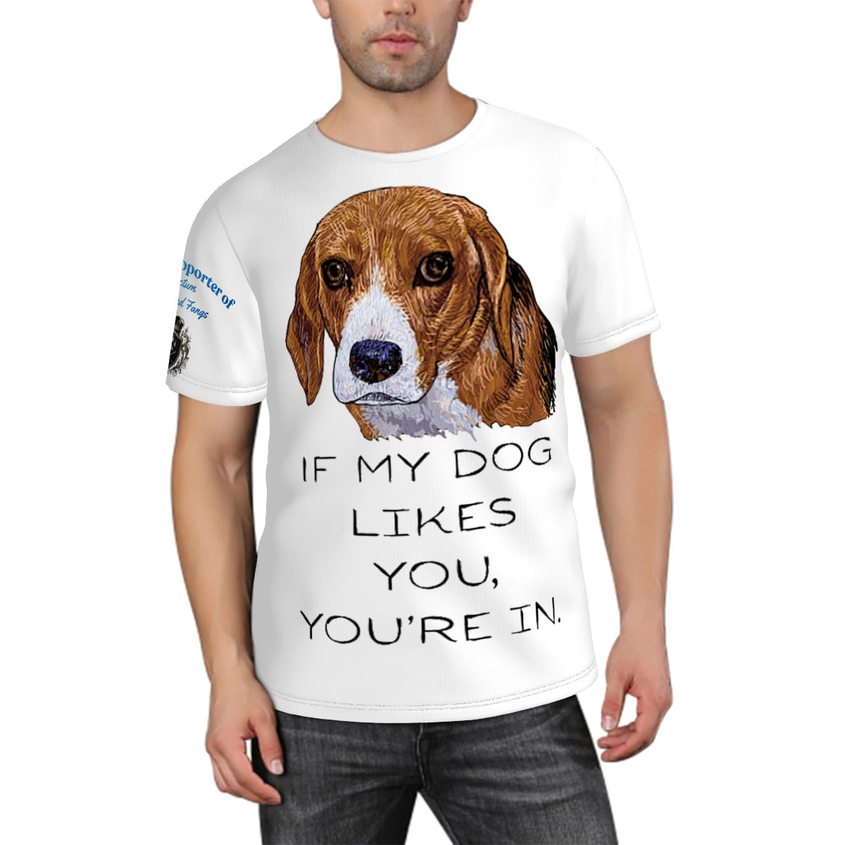 Dogs Love1 (White Tees)