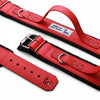 Premium Pet Guardian Gear: BESTIA DOG SPORT HANDLE COLLAR ALL RED - Sanctum Paws and Fangs