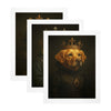 SPF Art Prints of Royal Pets (Set of 3)