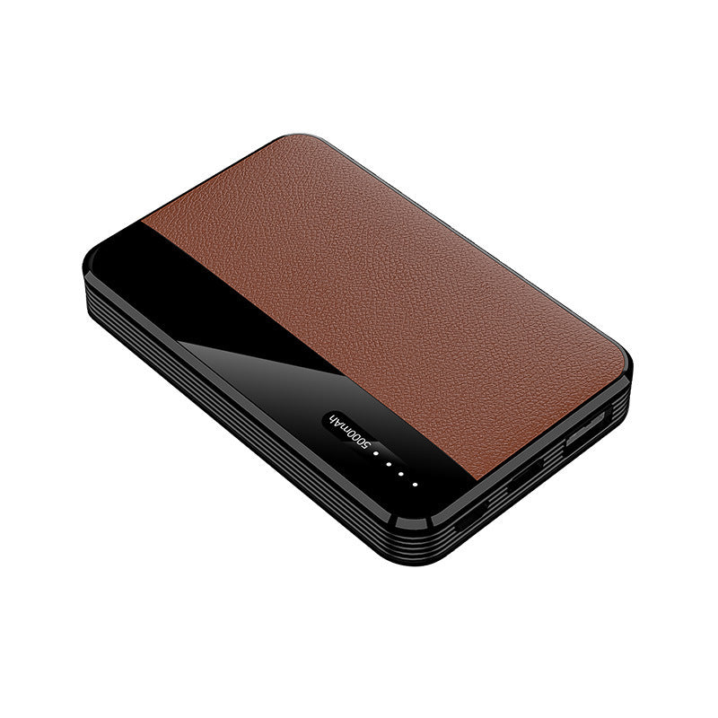 Leather Mini charger