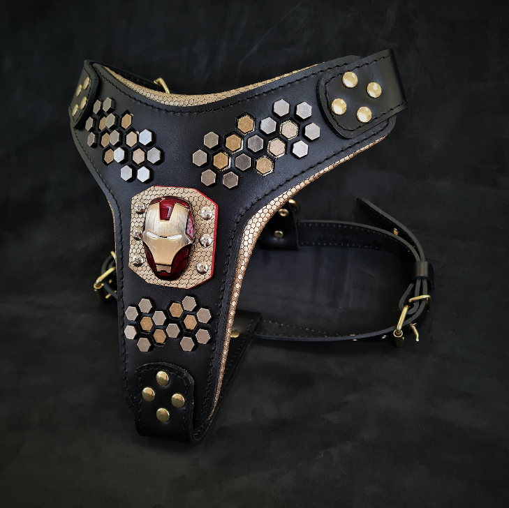 Irondog Harness | Ethical Pet Luxury – Sanctum Paws and Fangs
