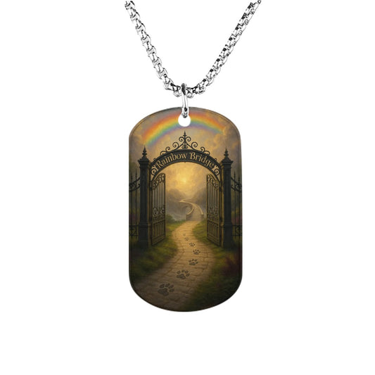 SPF Memorial Necklace (Rainbow Bridge)