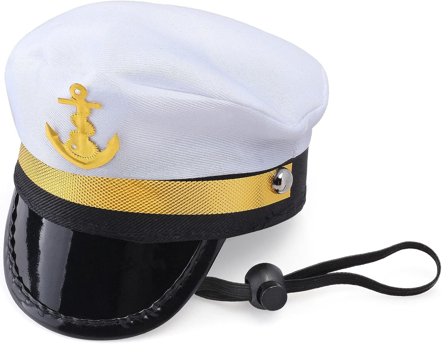 Adorable Pet Sailor Costume Set: Captain Hat & Anchor Bandana for Your Furry Friends! Perfect for Halloween & Cosplay! 🐾⚓️