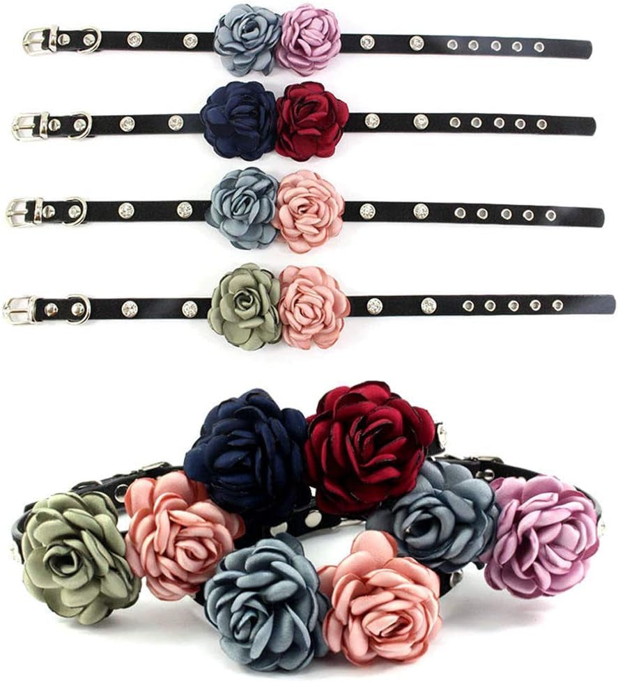Sparkle in Style! 🌸✨ Check out our Bling Rhinestone Flower Collars for your adorable pups and kitties! Perfect for small dogs and sassy cats! 💖🐾 #PetFashion #BlingCollar