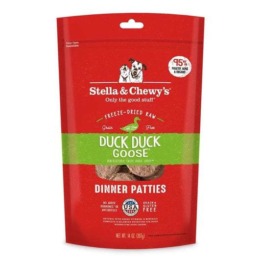 Stella & Chewy's Freeze Dried Dinner Patties Duck Dog Food (5.5oz)
