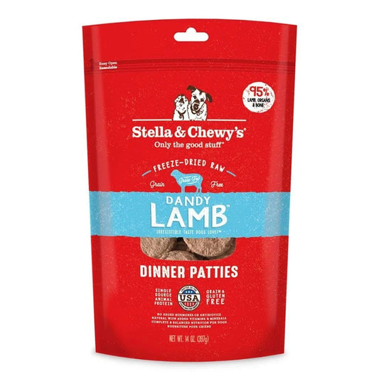Stella & Chewy's Freeze Dried Dinner Patties Lamb Dog Food (5.5oz)