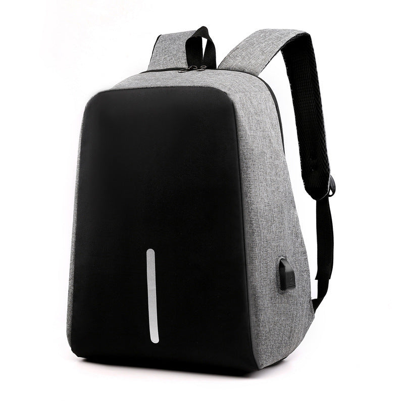 Anti-theft backpack casual backpack businessmen multi-function USB backpack