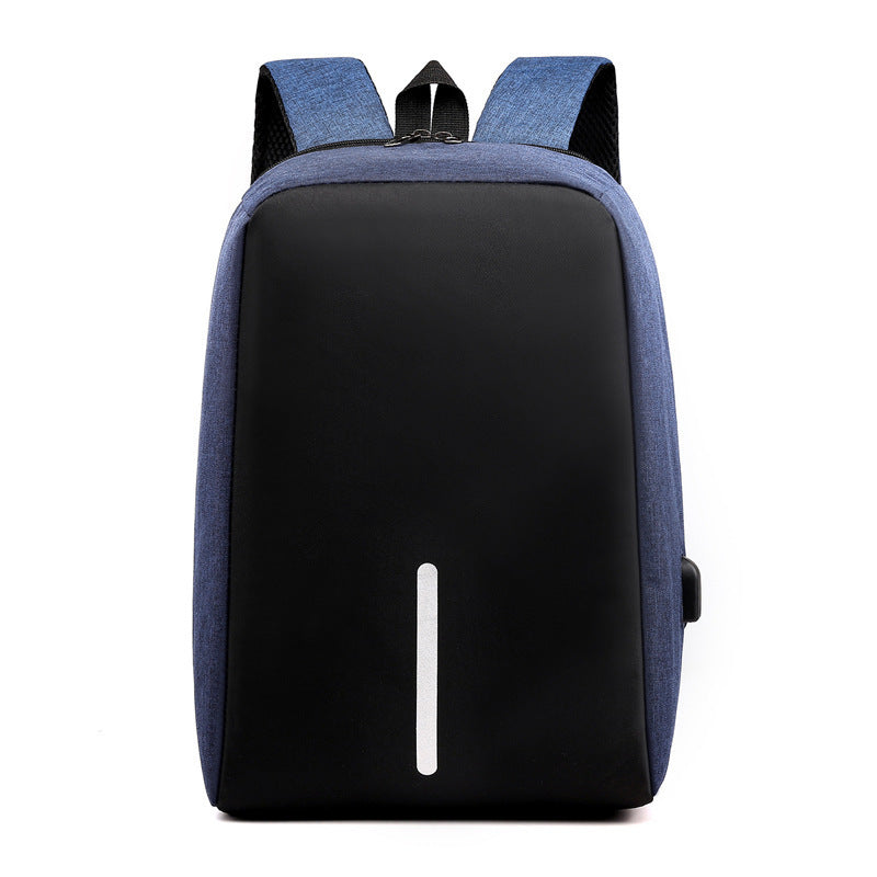 Anti-theft backpack casual backpack businessmen multi-function USB backpack