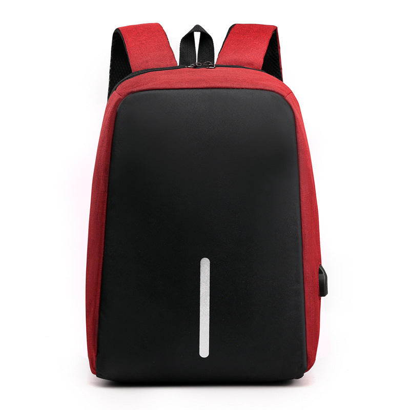 Anti-theft backpack casual backpack businessmen multi-function USB backpack