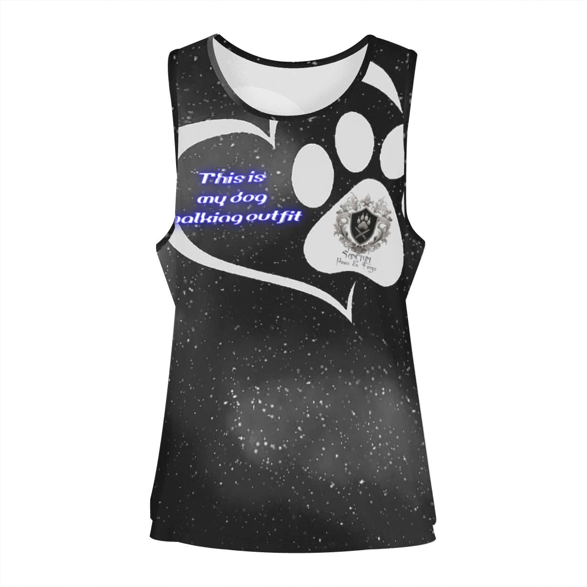 SPF Sleeveless Workout Tops for Women - Black