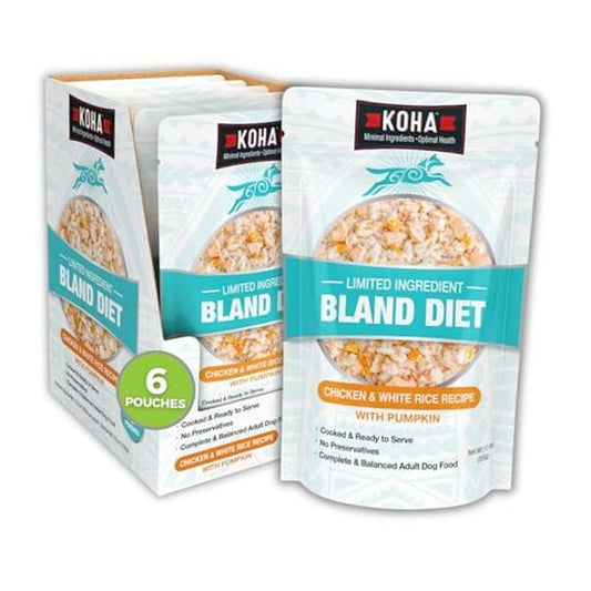 KOHA Limited Ingredient Bland Diet for Dogs and White Rice Recipe Chicken
